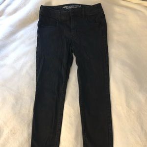 Black American Eagle Stretch Jeans